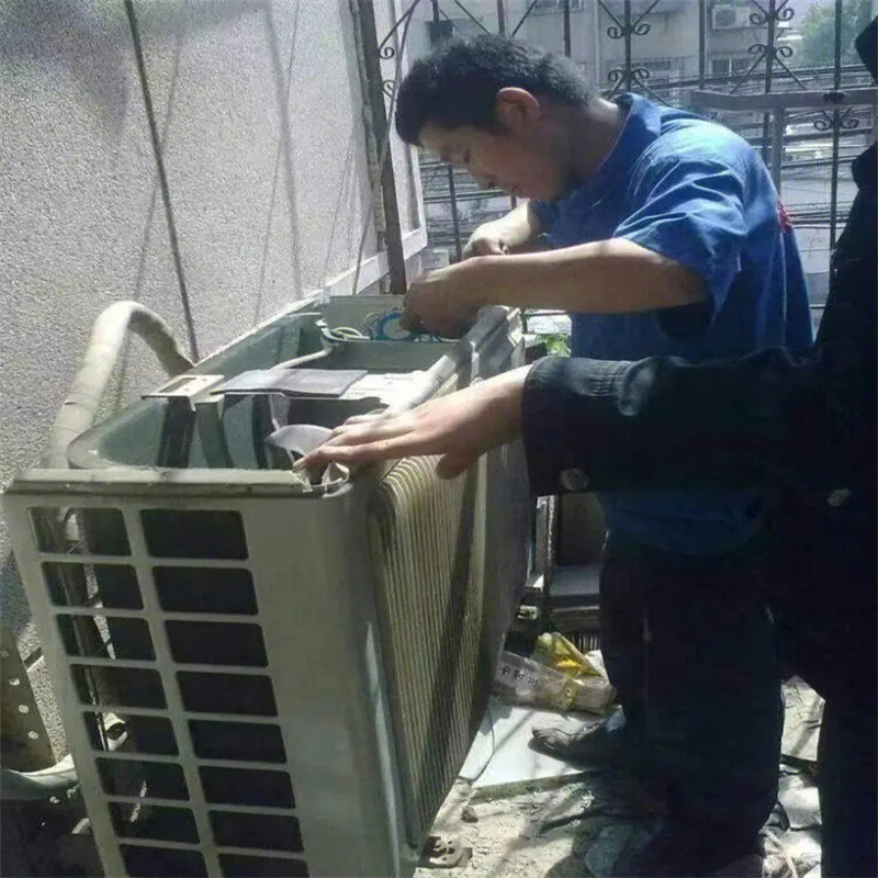 深圳南山中心区海尔变频空调f28维修实例